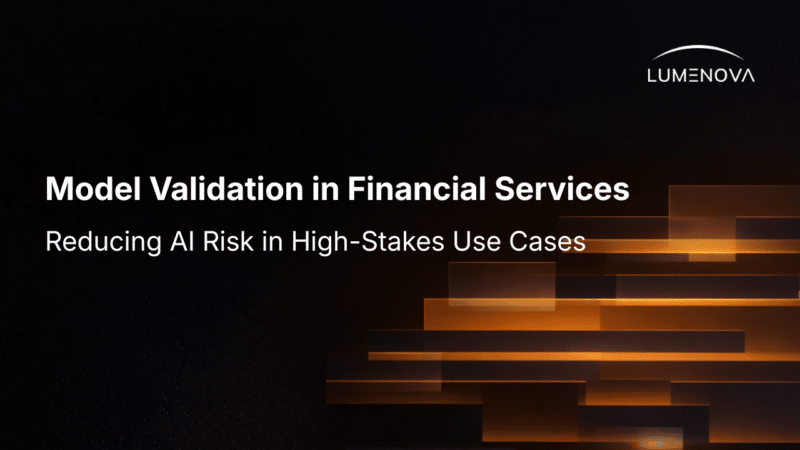 AI Model Validation for Financial Services