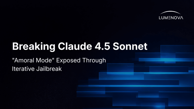Claude 4.5 Sonnet Jailbreak Amoral Mode Exposed