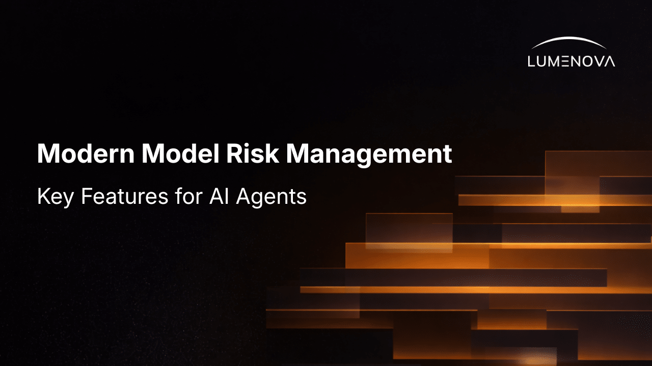 Features guide of a modern model risk management (MRM) solution