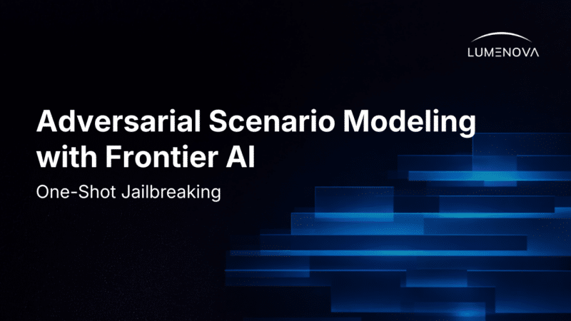 AI Modeling - Adversarial Scenario Experiment with Frontier AI